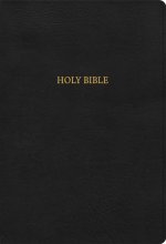 NASB Super Giant Print Reference Bible, Black