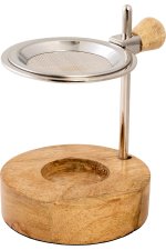 Nickel Plated Adjustable Incense Burner H 12.5cm