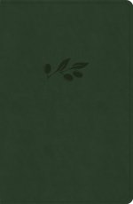 KJV Personal Size Giant Print Bible, Olive Indexed