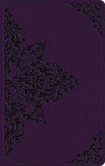 ESV Large Print Value Thinline Bible (TruTone, Lavender, Filigree Design)