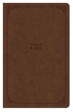 KJV Premium Gift Bible, Brown Leathertouch