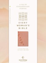 NLT Every Woman's Bible, Filament Enabled (LeatherLike, Pink Petals, Red Letter)