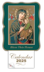 Perpetual Help Post Card Sized Dated Calendar