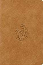 ESV Compact Bible (TruTone, Nubuck Caramel, Wildflower Design)