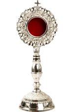Silver Plated Reliquary H 28 cm