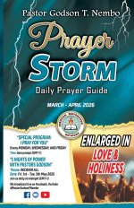 Prayer Storm - March & April 2026: Enlarged in Love & Holiness