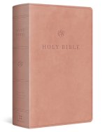 ESV Giant Print Personal Size Bible, Red Letter (TruTone, Blush Rose)
