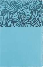 NASB, Personal Size Reference Bible, Large Print, Paragraph Style, Leathersoft, Teal, Red Letter, 1995 Text, Comfort Print