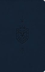 ESV Kid's Bible, Thinline, Red Letter (TruTone, Dark Blue, Lion of Judah Design)