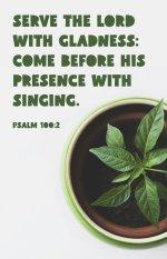 General Worship Bulletin: Serve (Package of 100)