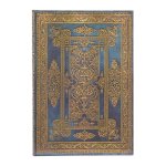 Blue Luxe MIDI Lined Hardcover Journal, 144pg, 120gsm by Paperblanks (Luxe Design)