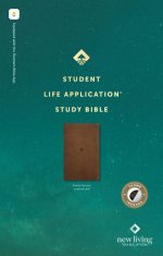NLT Student Life Application Study Bible, Filament Enabled (LeatherLike, Rustic Brown, Indexed, Red Letter)
