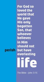 50 x John 3v16 Tracts