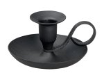 Black Classic Candle Holder H 5 cm