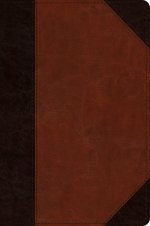ESV Wide Margin Reference Bible, Red Letter (TruTone, Brown/Cordovan, Portfolio Design)
