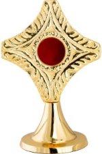Gold Plated Reliquary H 12 cm