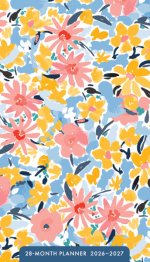 Floral 28 Month Planner
