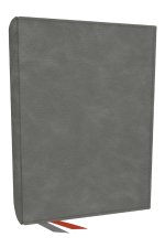 NKJV, Journal the Word Bible: Reflect, Journal or Create Art Next to Your Favorite Verses (Gray Leathersoft, Red Letter, Comfort Print)