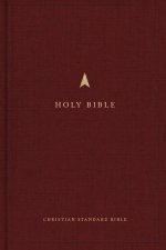 CSB Pew Bible, Large Print Edition, Easy-to-Read, Burgundy