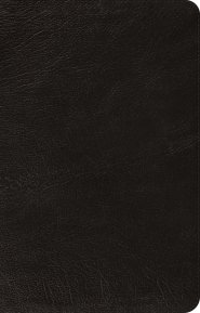 ESV Bible with Creeds and Confessions (Top Grain Leather, Black)