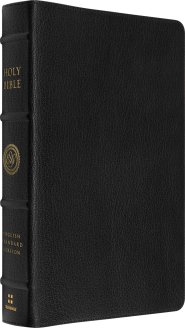 ESV Heirloom Bible, Scriptura Sacra: 25th Anniversary Personal Size Reference Edition (Goatskin, Black, Full Yapp)