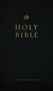 ESV Church Bible, Red Letter (Hardcover, Black)