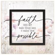 Plaque-Layered Grace-Faith Does Not Make Things Easy... (6 x 6)