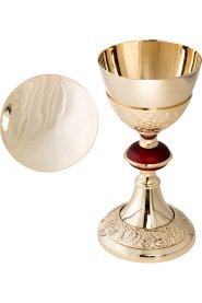 Gold Plated Chalice H 24 cm