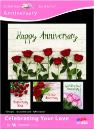 Boxed Card-Celebrating Your Love Anniversary (Box Of 12)