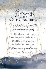 Plaque-Heaven Sent-Blessings For Our Graduate (6 x 9)