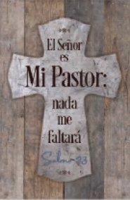 Spanish Plaque-New Horizons-The Lord Is My Shepherd (El Senor Es Mi Pastor) (6" x 9")