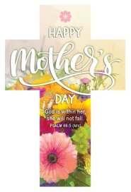 Bookmark-Cross-Mother's Day-Happy Mother's Day Ps 46:5 NIV (Pack of 25)
