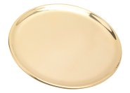 Polished Candlestick Plate D 14 cm