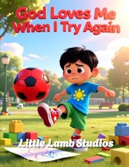 God Loves Me When I Try Again: A Christian Children's Storybook for Ages 3-8 | Loved Always Series - Haruto