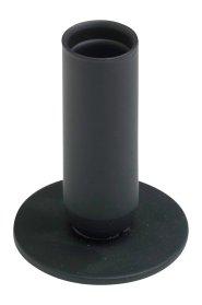 Black Iron Candle Holder H 8 cm