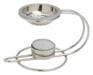 Nickel Plated Incense Burner H 9 cm