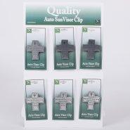 Mens Crosses Visor Clip - Pack of 24