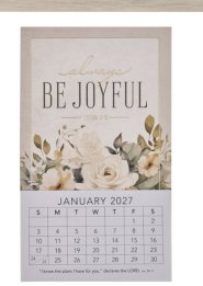 2027 Mini Magnetic Calendar Always Be Joyful 1 Thess. 5:16