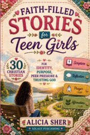Faith Filled Stories for Teen Girls: 30 Christian Stories, Scriptures, Reflections & Prayers for Identity, Purpose, Peer Pressure & Trusting God