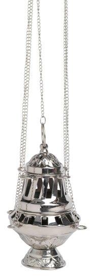 Nickel Plated Thurible H 16 cm