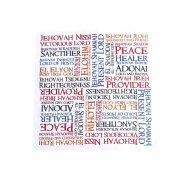 Prayer Cloth Names Of God Pack of 6
