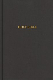 CSB Grace Bible, Charcoal Cloth Over Board
