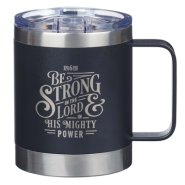 Mug SS Camp Black Be Strong Eph. 6:10
