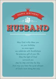 Happy Birthday - Husband
