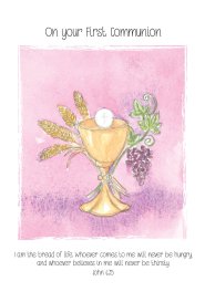 On Your First Communion