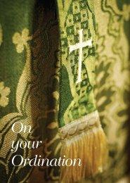 On Your Ordination - Stole - Std Gloss