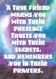 True Friend - Lesley Hollingworth
