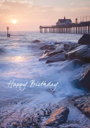 Happy Birthday - Standard Card - Gloss 6pk