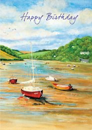 Pack of 6 Happy Birthday - Standard Cards - Gloss