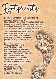 Footprints - Shell Footprint -Standard Card